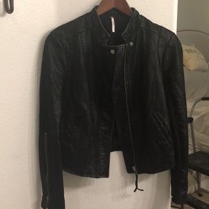 Free People Black Jacket